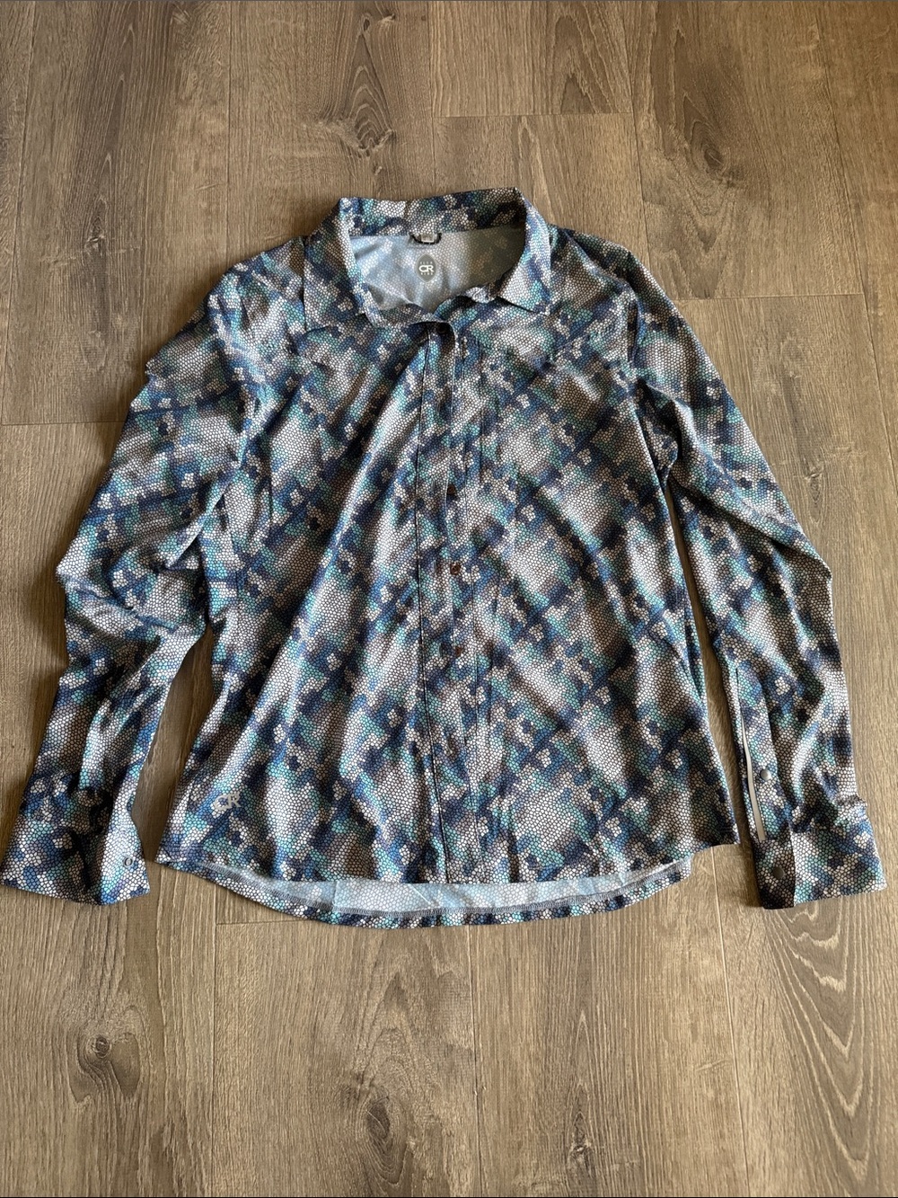Club Ride Abstract Print Tech MTB Shirt